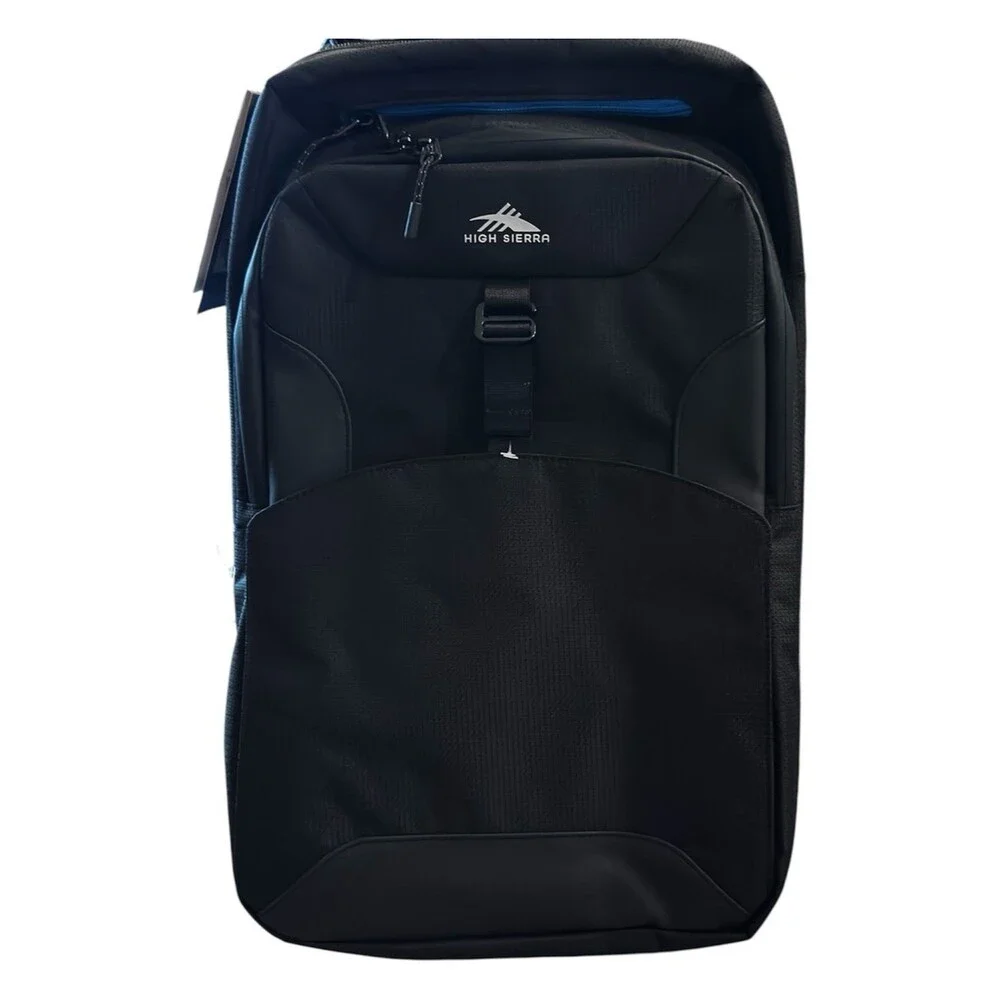 High Sierra Black Campus Backpack18.5 Hi-Life 3-In-1 Convertible, travel bag